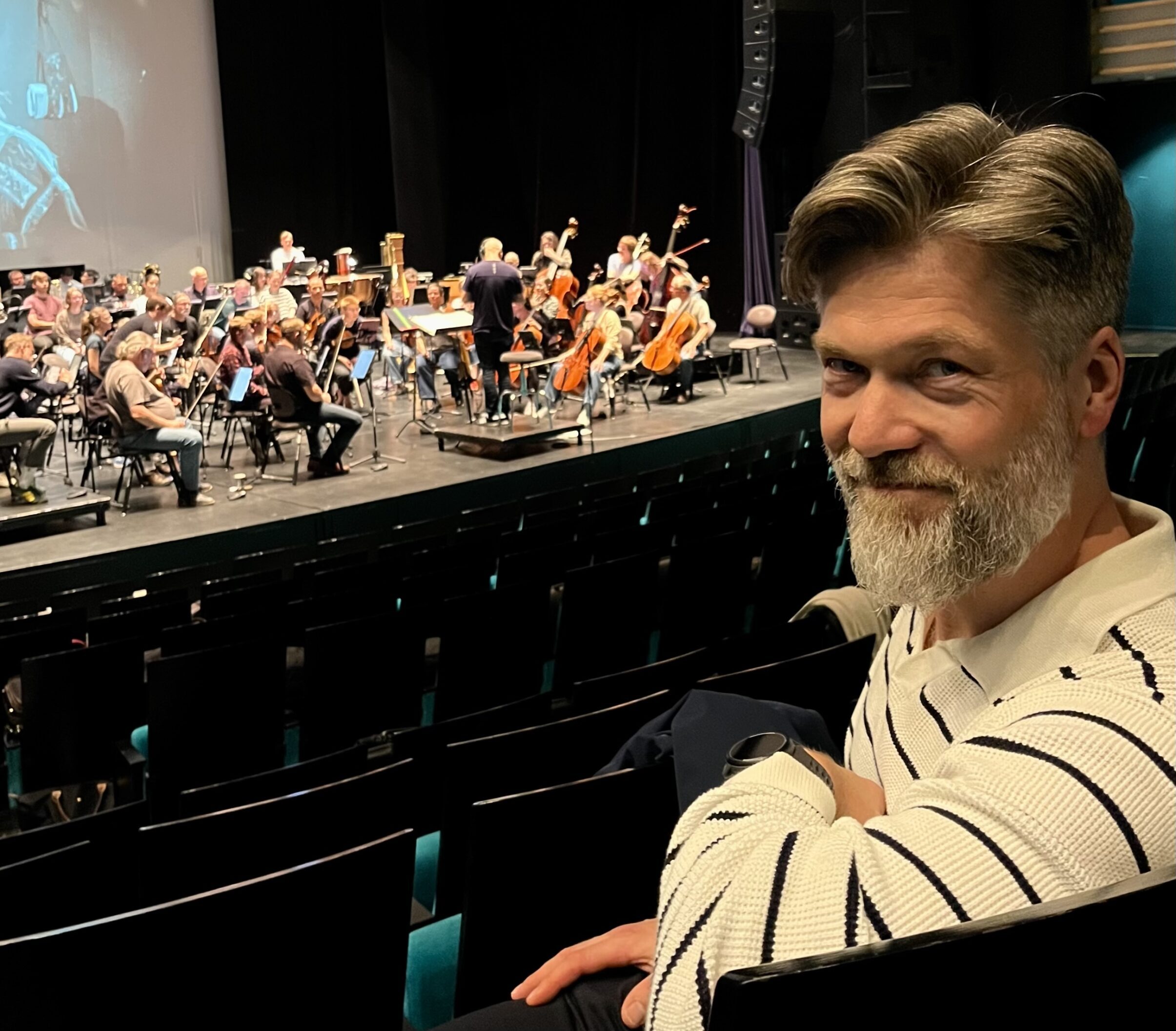 Solmund Nystabakk; programsef Arkrtisk Filharmoni