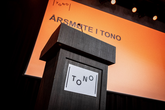TONO talerstol årsmøte