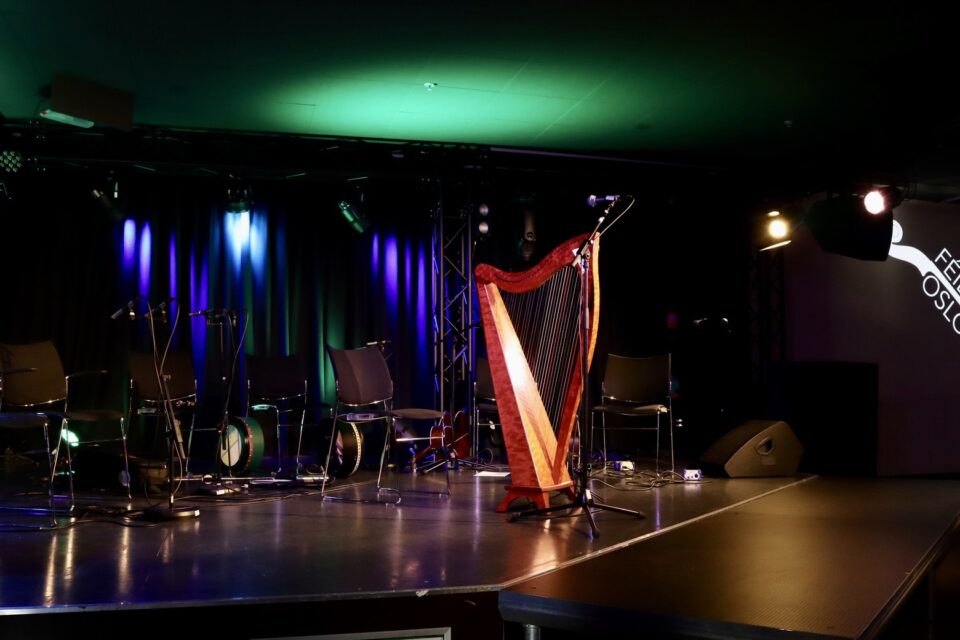 Empty stage