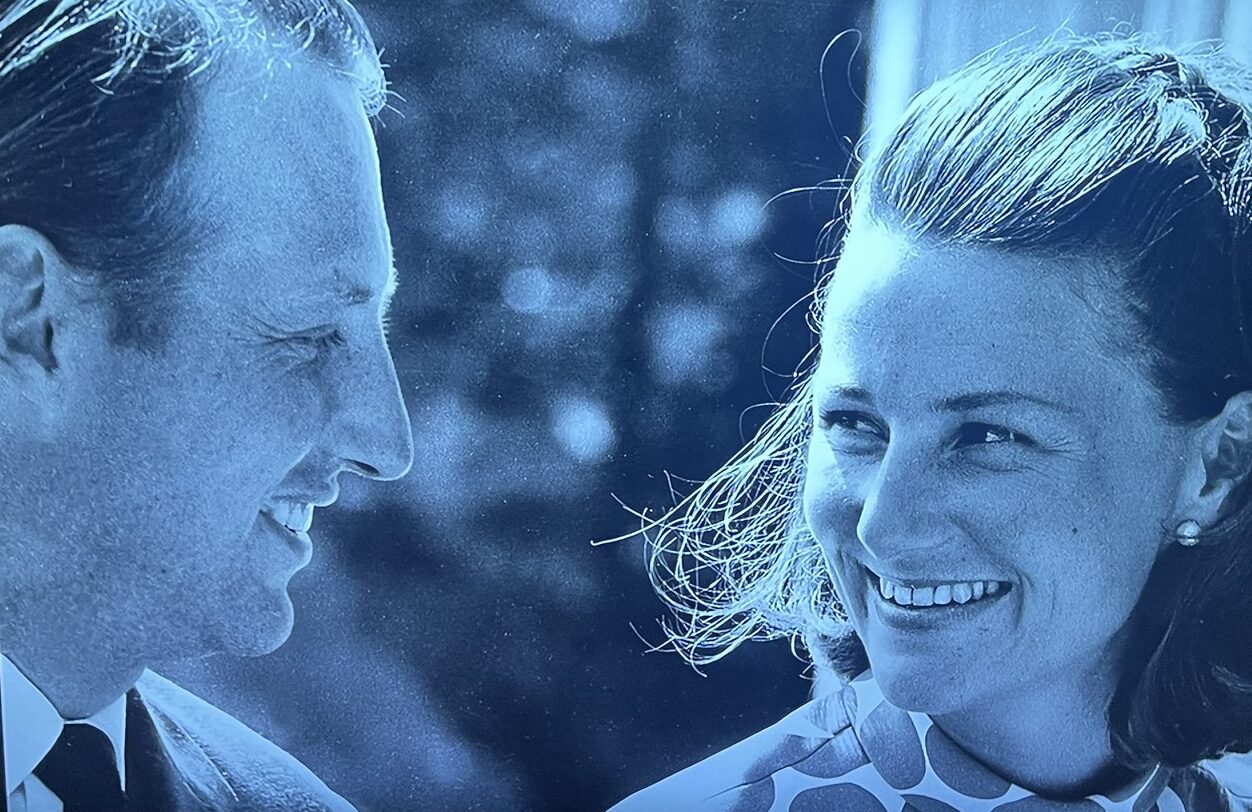 Kronprins Harald og Sonja Haraldsen i sine unge år