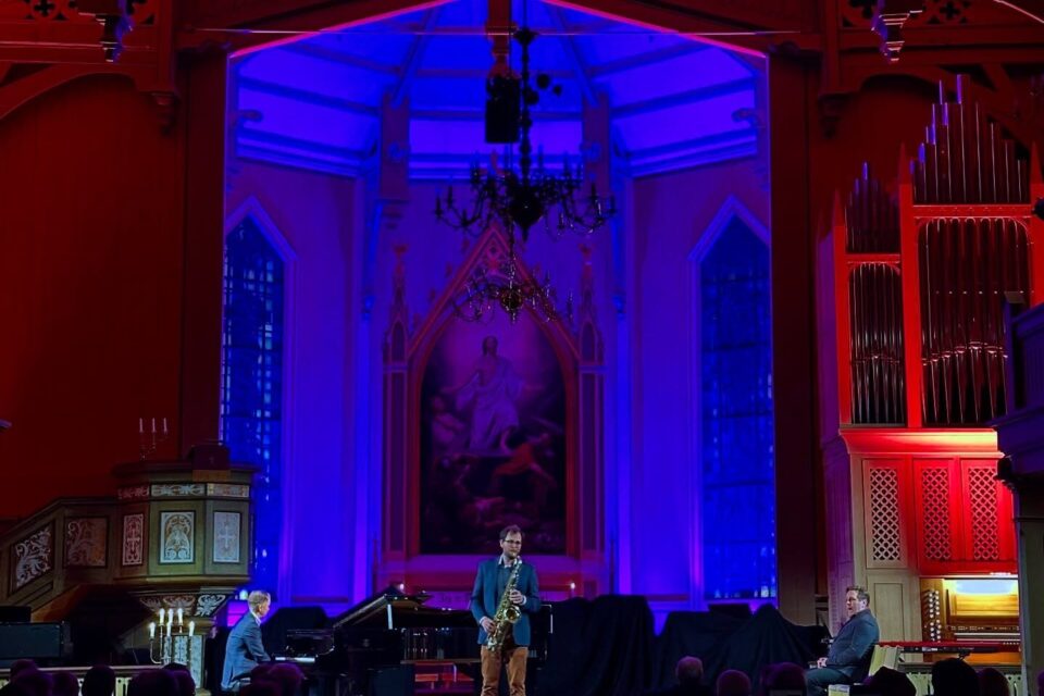 Midnattskonsertene Ola Rokkones foto Tromsø domkirke
