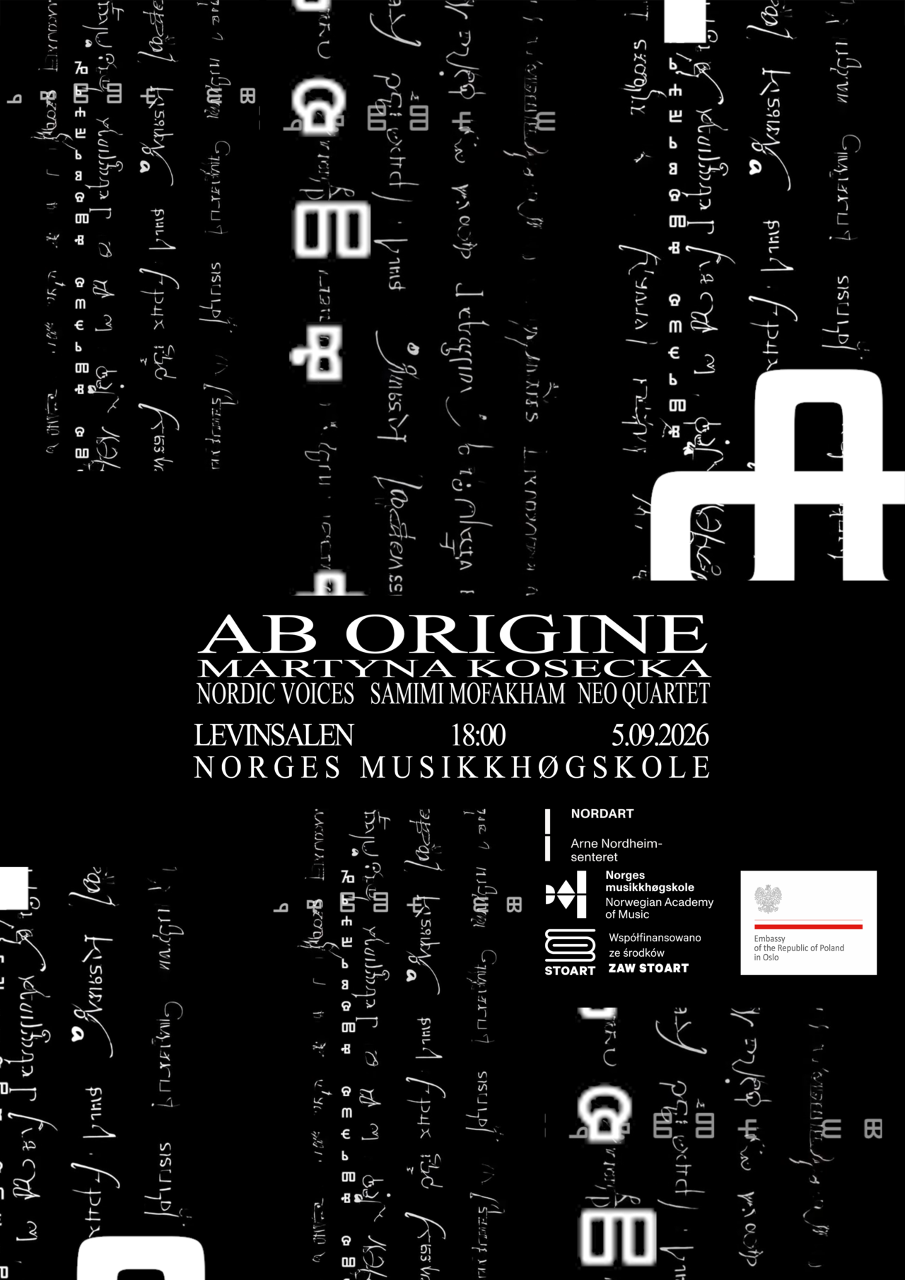 Poster AB ORIGINE Oslo