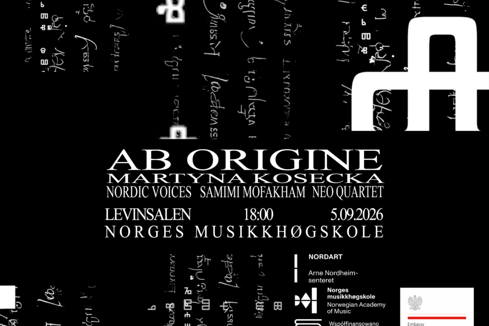Poster AB ORIGINE Oslo